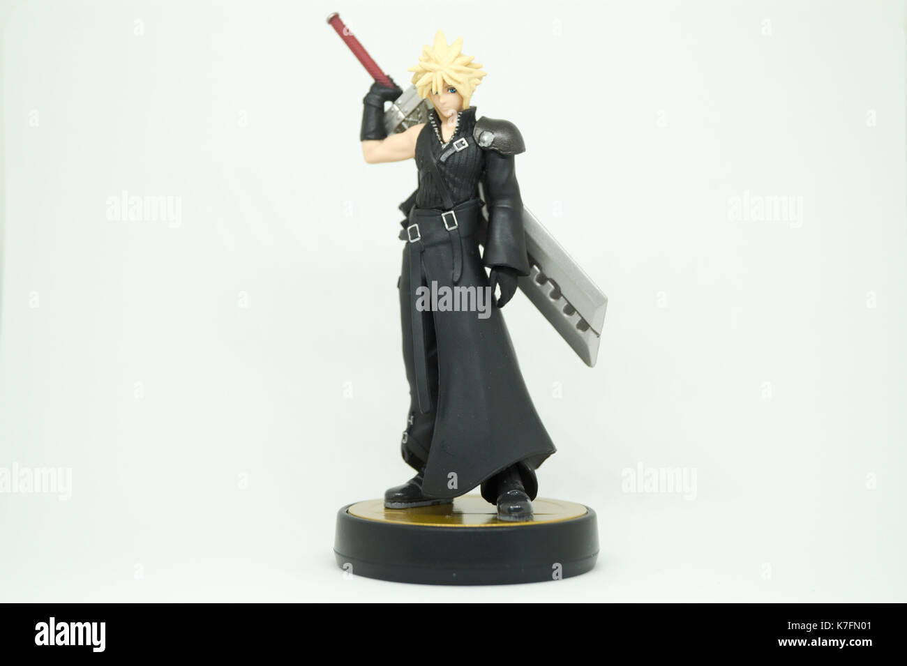Nintendo Super Smash Bros Amiibo Collection Figur Cloud Stockfoto