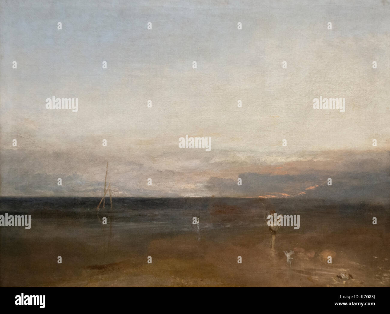 Joseph Turner: The Evening Star (1830) Stockfoto