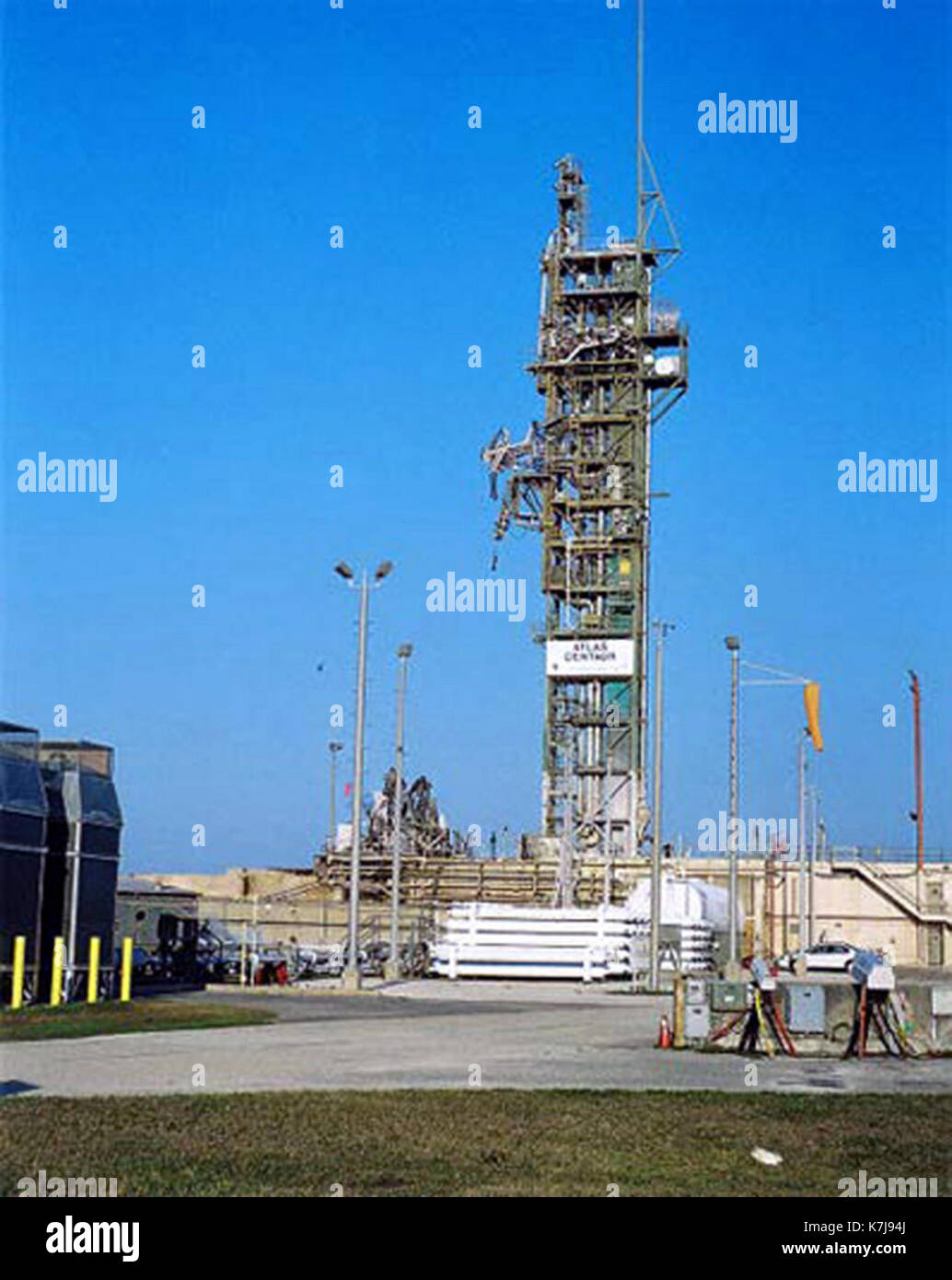 Die Atlas Collection im San Diego Air & Space Museum enthält Materialien aus dem Atlas Trägerprogramm, das seine Entwicklung von einem ICBM zu einem Trägerraketen unterstreicht. Die Sammlung enthält Aufnahmen von Missionen, Fotos und technische Dokumente. Stockfoto