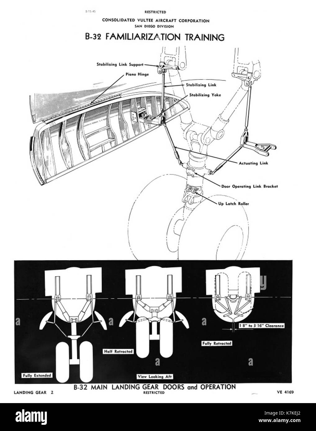 Convair war ein bedeutender US-amerikanischer Luftfahrthersteller, der ursprünglich Teil von Consolidated Aircraft war. Convair war bekannt für die Herstellung mehrerer bemerkenswerter Flugzeuge, darunter Bomber und Verkehrsflugzeuge, und spielte im 20. Jahrhundert eine bedeutende Rolle in der US-Luftfahrtindustrie. Zu seinen Vermächtnissen zählen die Produktion der B-24 Liberator, der F-102 Delta Dagger und des Convair 880 Flugzeugs, neben anderen wichtigen Beiträgen in der Luft- und Raumfahrt. Stockfoto