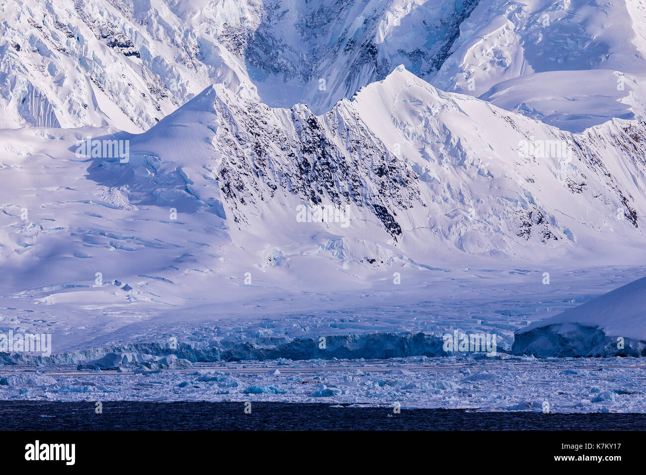 Neumayer-Kanal, Antarktis Stockfoto