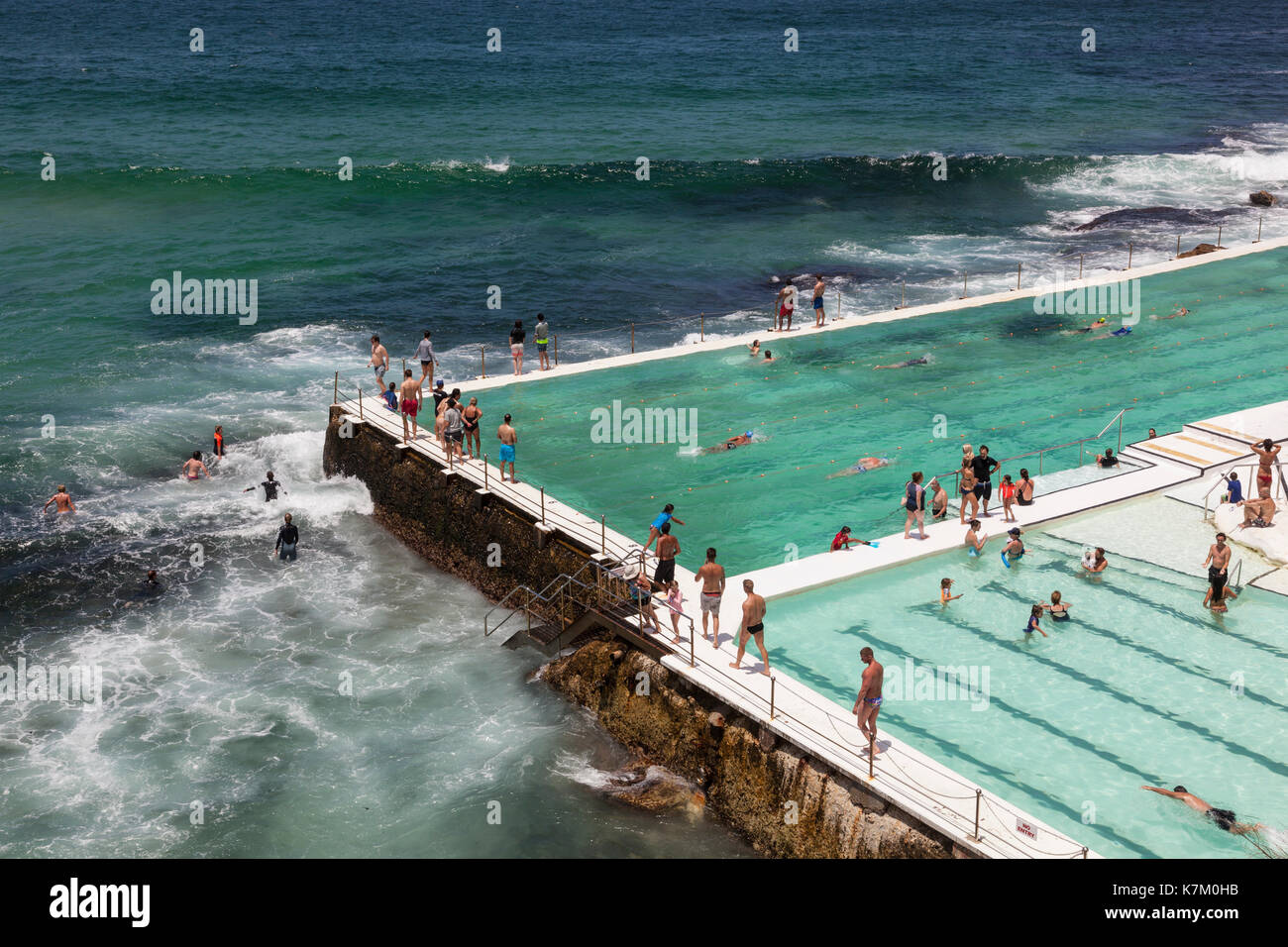 Bondi Icebergs Club, Sydney, New South Wales, Australien Stockfoto