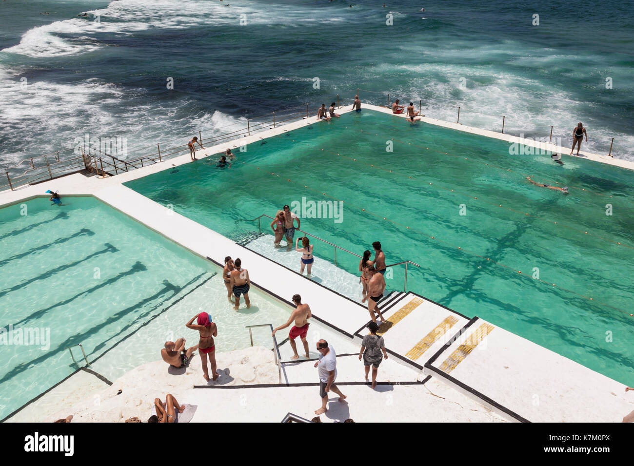 Bondi Icebergs Club, Sydney, New South Wales, Australien Stockfoto