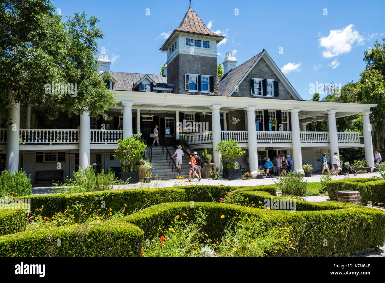 Charleston South Carolina, Magnolia Plantation & Gardens, Antebellum, Hausmuseum, SC170514219 Stockfoto