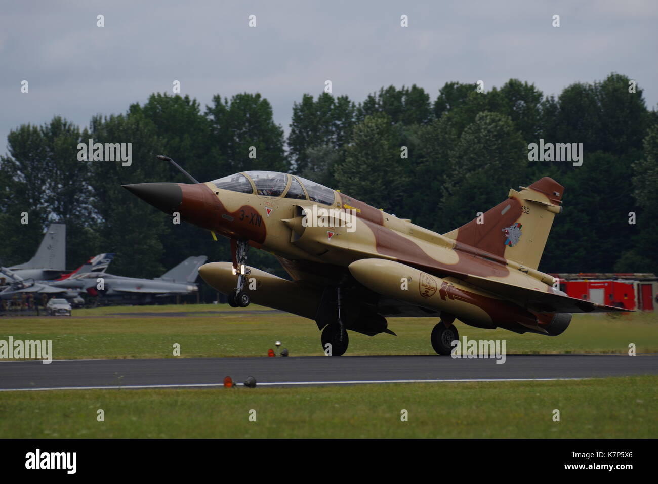 Dassault Mirage 2000, RIAT 2017, 2017, RAF Fairford, Gloucestershire, Vereinigtes Königreich, Stockfoto