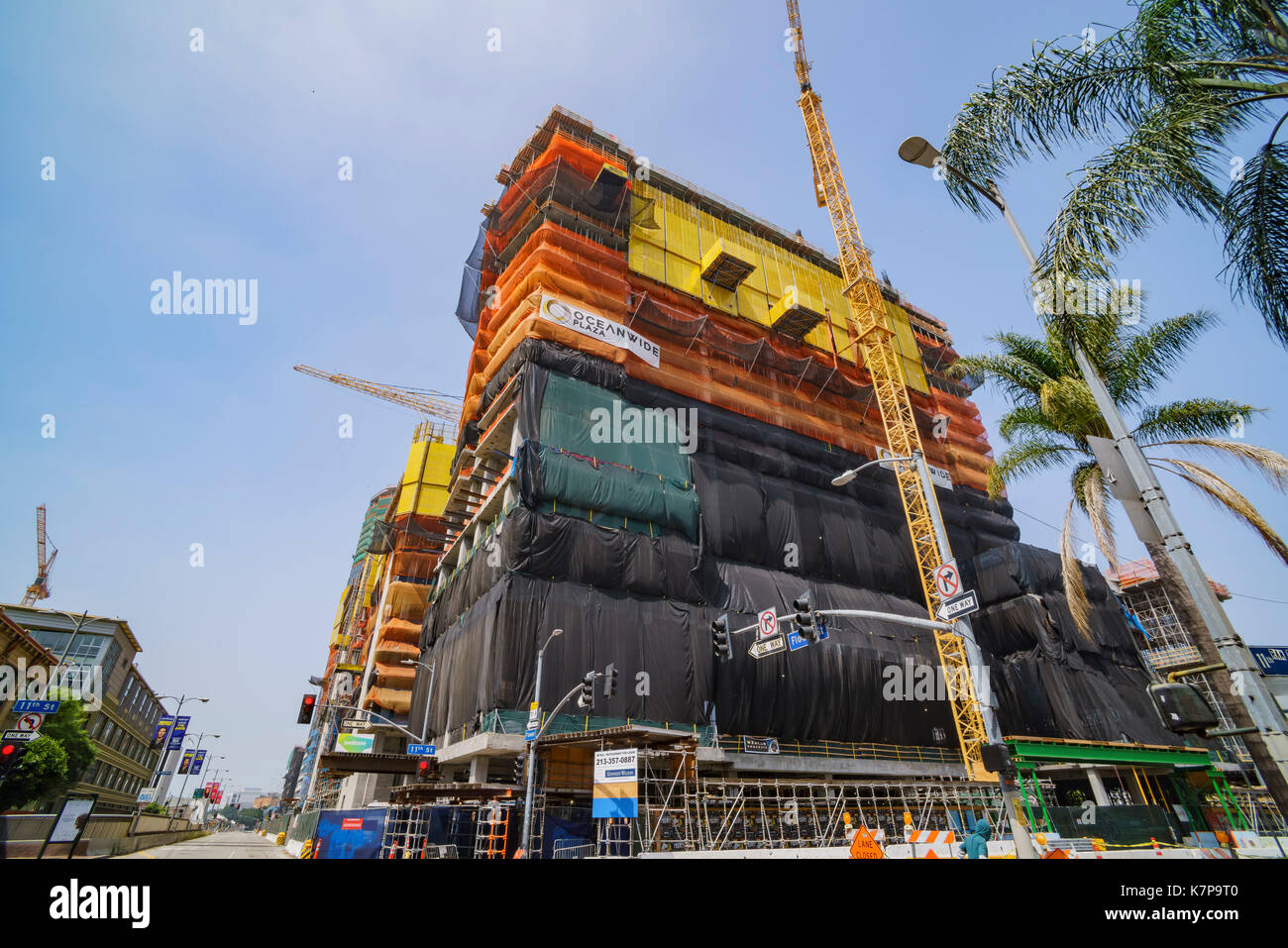 Los Angeles, May 4: Baustelle am Jun 4, 2017 in Los Angeles, Kalifornien Stockfoto