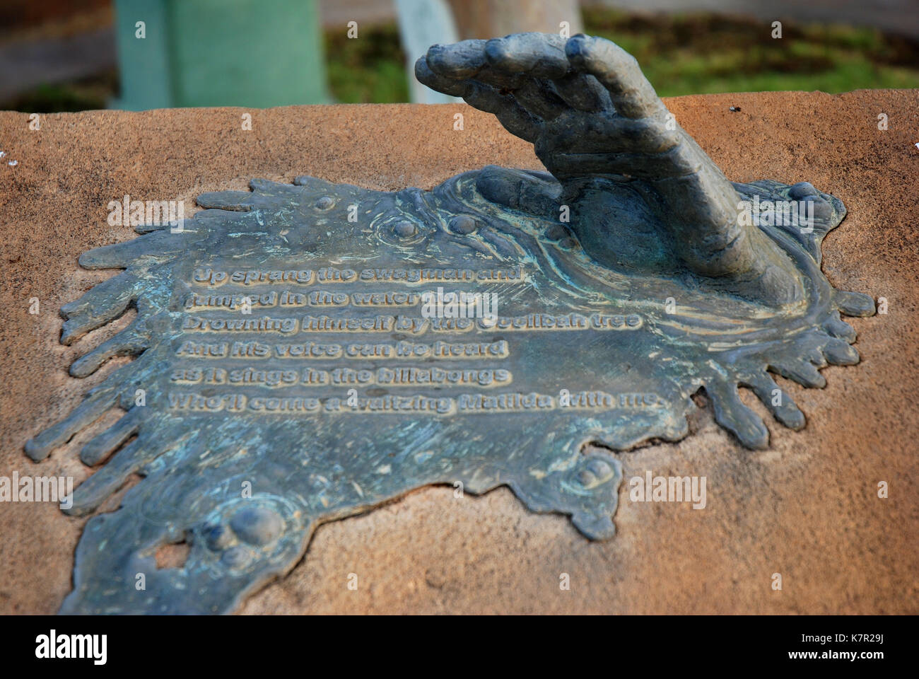 Waltzing Matilda, Winton, westlichen Queensland Stockfoto