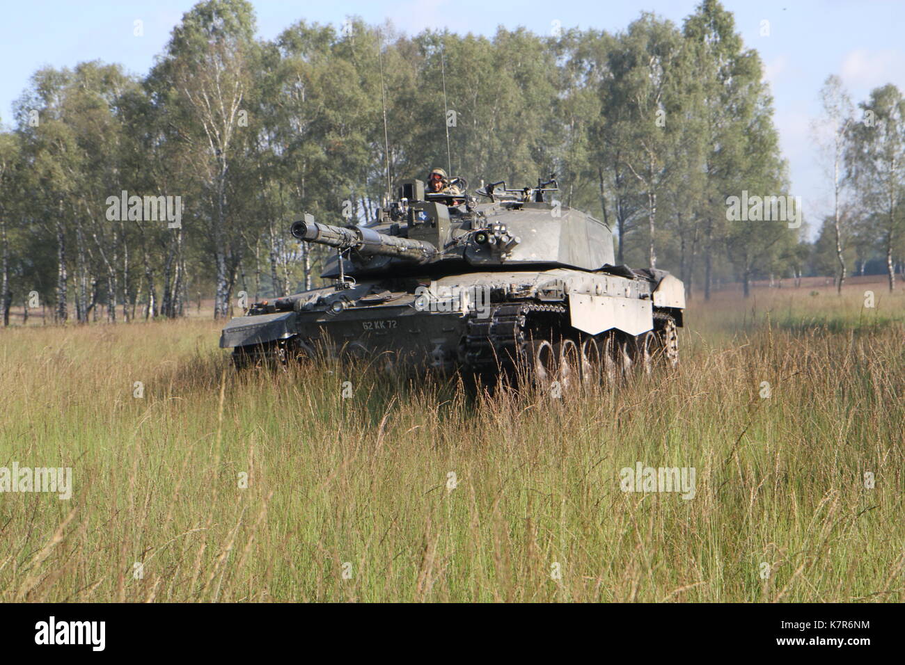 Challenger2 Main Battle Tank Stockfoto