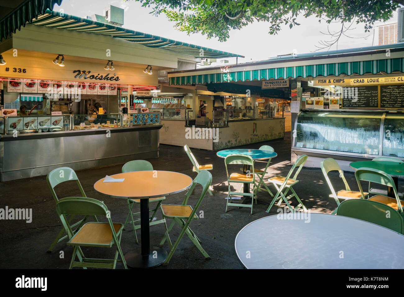 Los Angeles, AUG 31: Das ursprüngliche Bauernmarkt am 31.August 2017 in Los Angeles, Kalifornien, USA Stockfoto