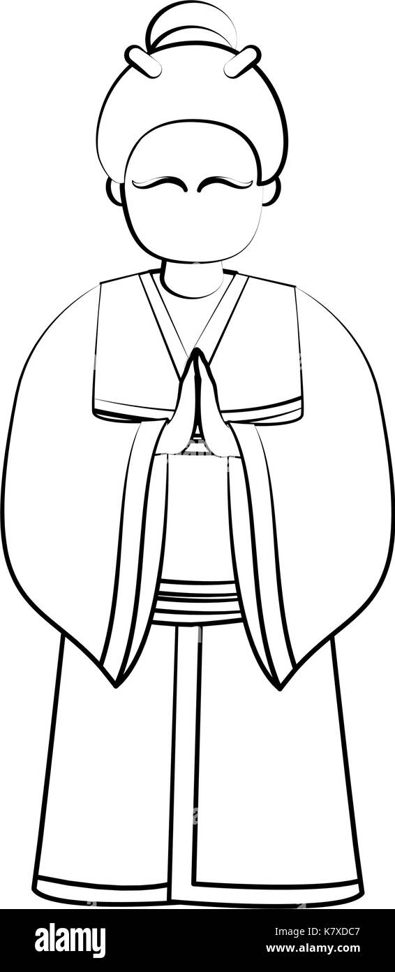 Japan ähnliche icon image Stock Vektor