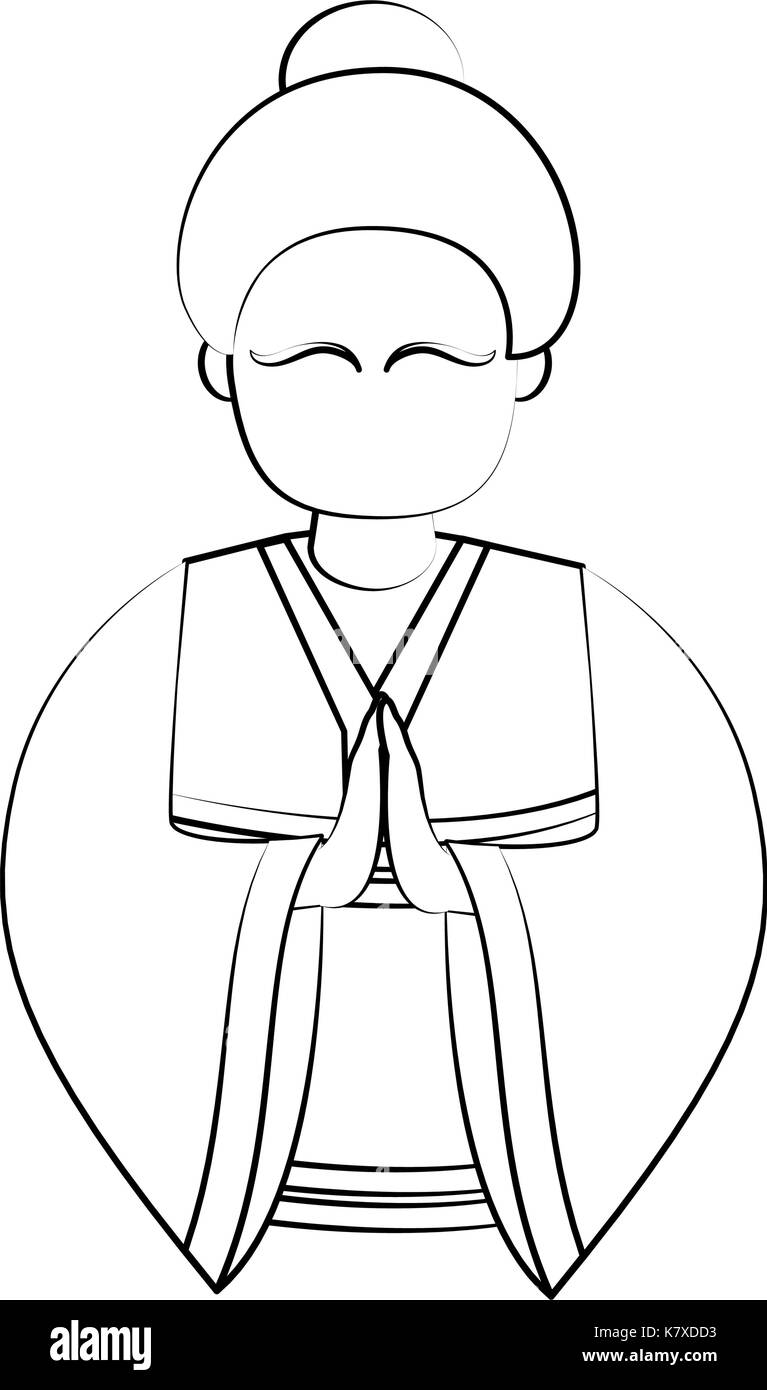 Japan ähnliche icon image Stock Vektor