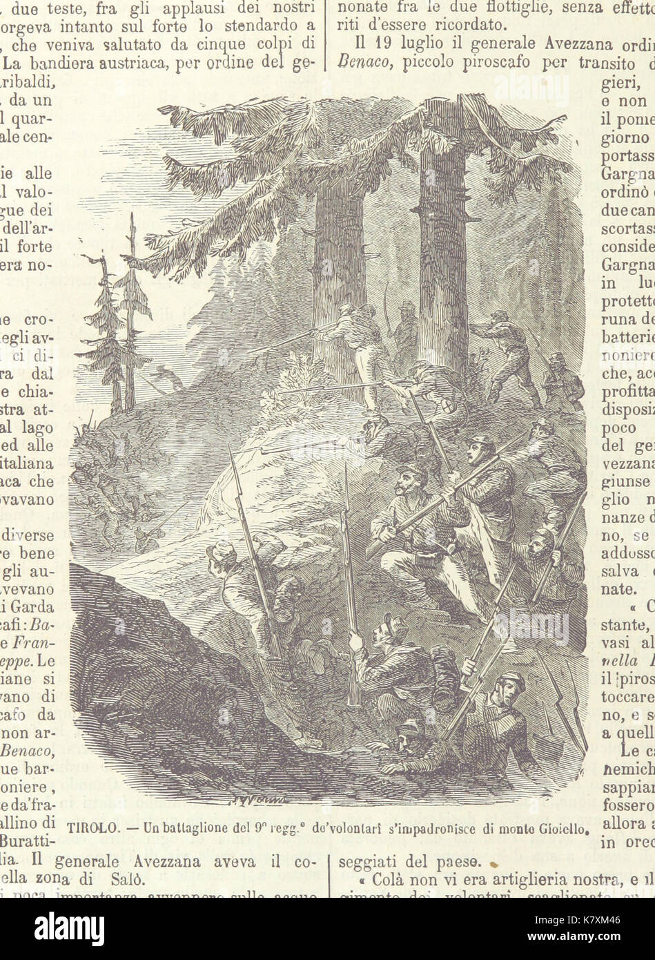 Bild von Seite 206 "Album della Guerra del 1866' (11089795644) Stockfoto