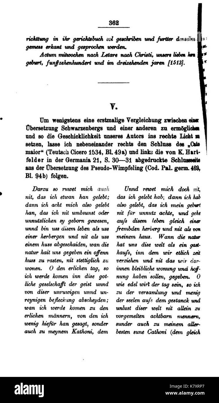 Johann Freiherr zu Schwarzenberg (Scheel) 362 Stockfoto