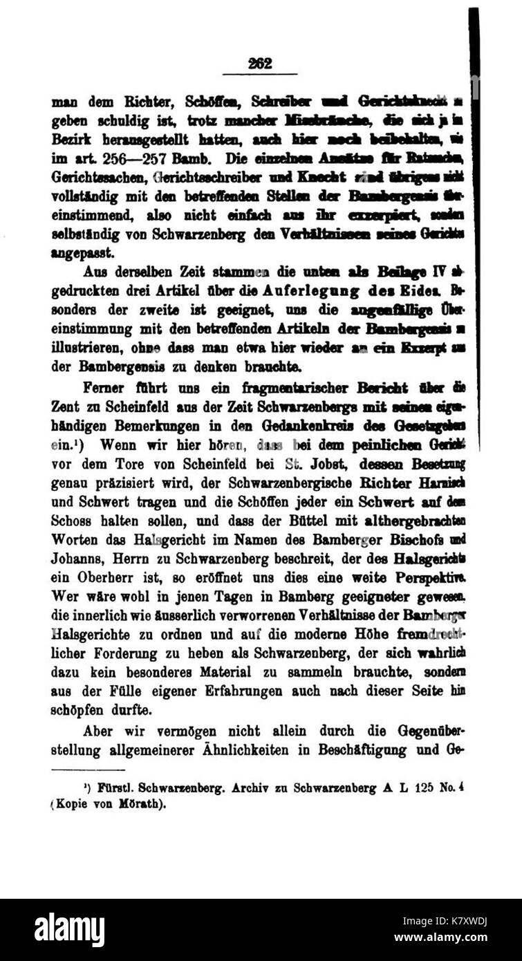 Johann Freiherr zu Schwarzenberg (Scheel) 262 Stockfoto