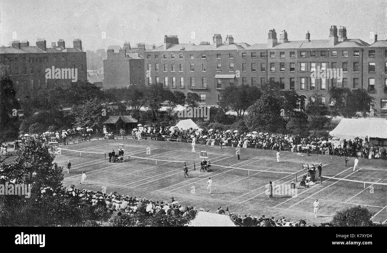 Irische Tennis Meisterschaften, Dublin Stockfoto