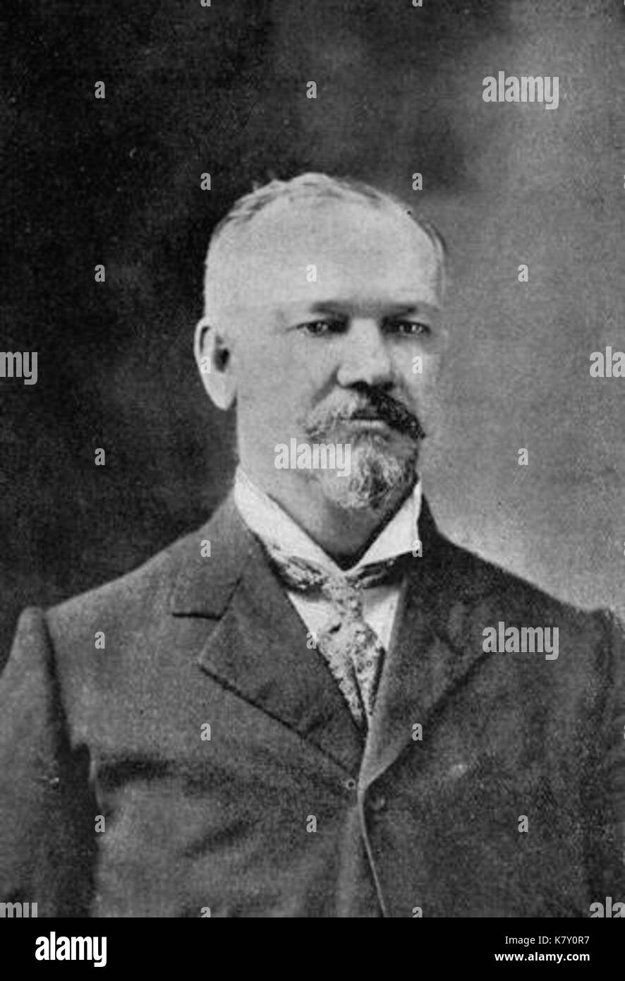 Joe Millican Vorsitzender des Charters Towers Water Board 1907 Stockfoto