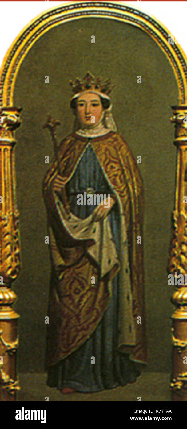 Joanna Ich von Navarra Stockfoto