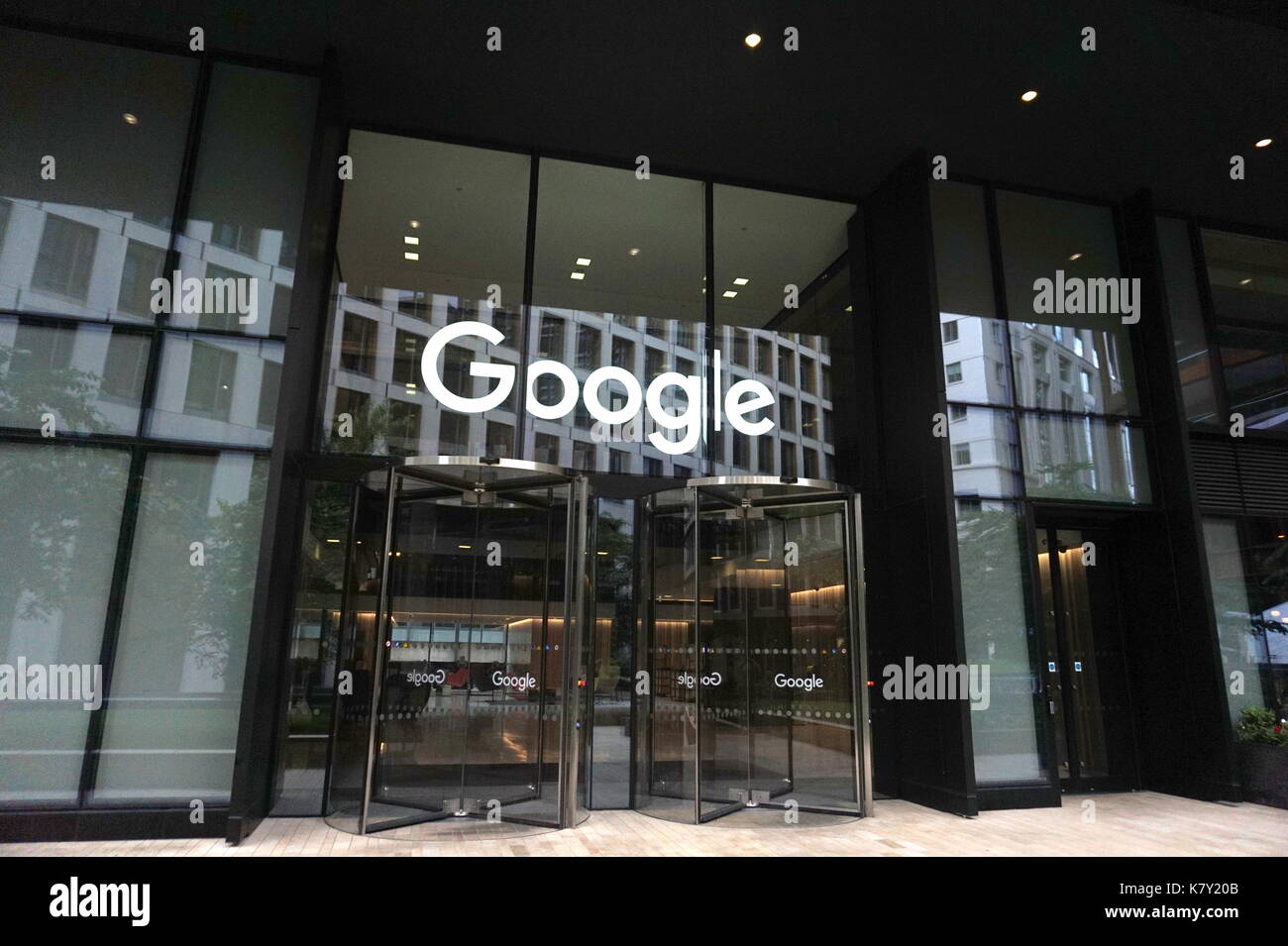 Google Büros, 6 Pancras Square, Kings Cross, London Stockfoto