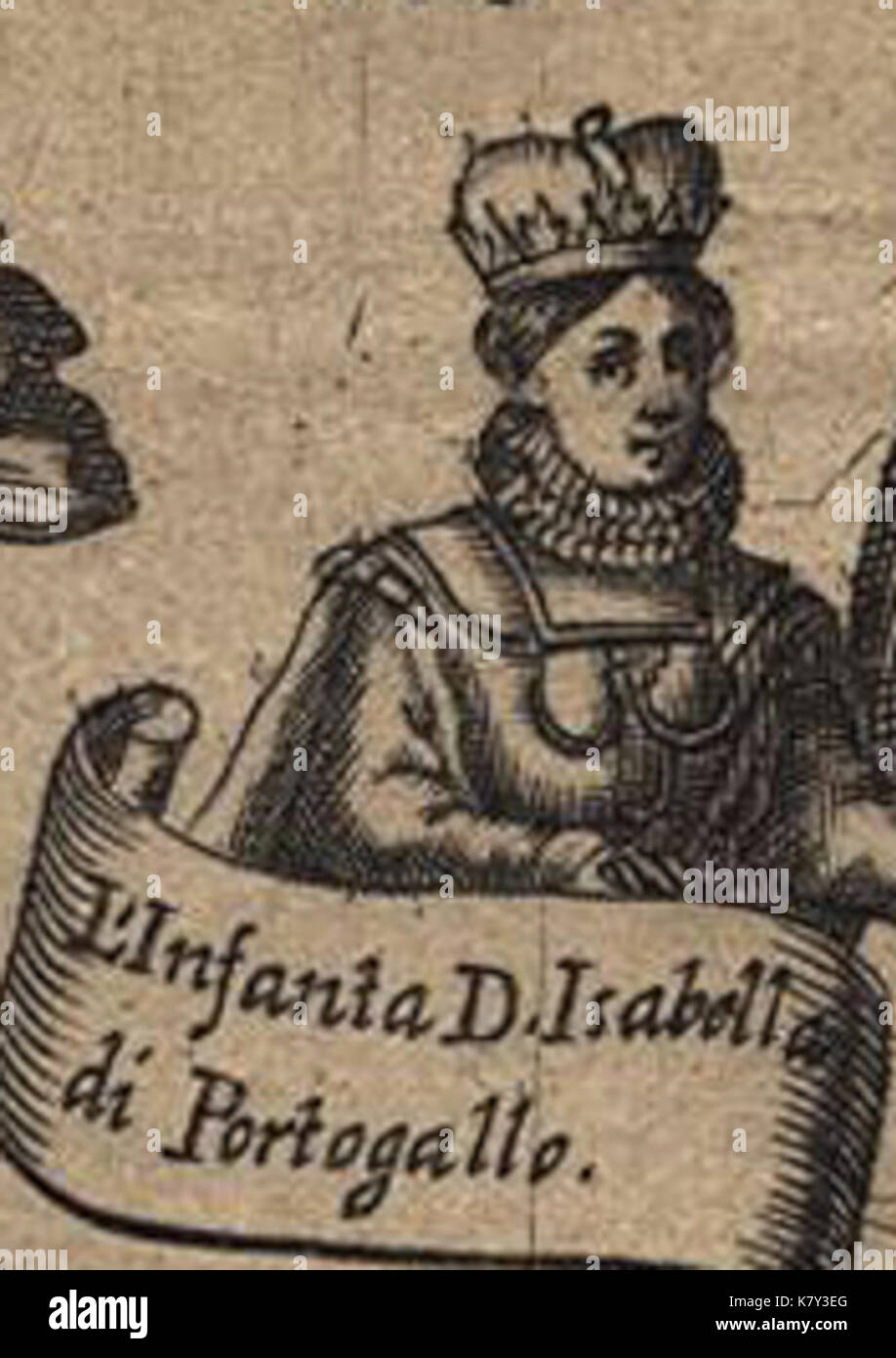 Isabel de Barcelos Stockfoto