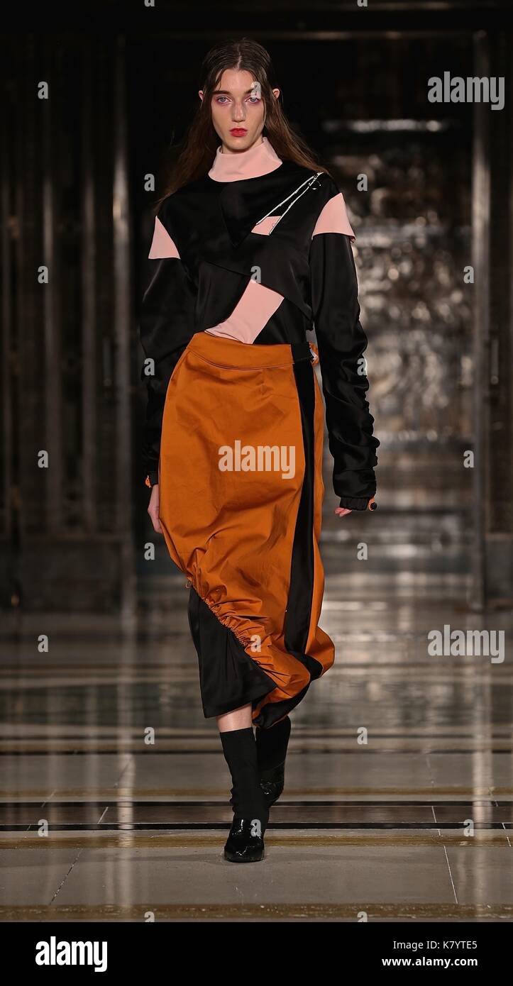 SS18 Fashion Week Fashion Scout London Stockfoto