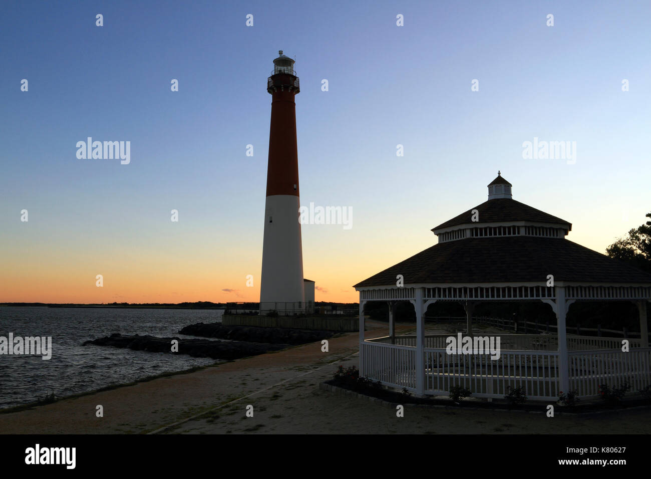 Barnegat Leuchtturm, Long Beach Island, New Jersey, USA Stockfoto