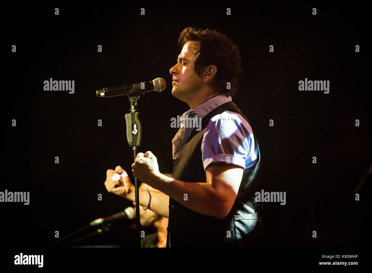 Mailand, Italien, 11. September 2017 Mike + die Mechanik live im Alcatraz © Roberto Finizio / alamy Leben Nachrichten Stockfoto