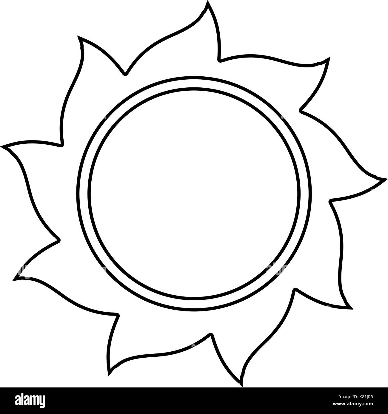 Sun silhouette Vektor symbol Icon Design. Schöne Abbildung auf weißem Hintergrund Stock Vektor Sun silhouette Vektor symbol Icon Design. Schöne Abbildung auf weißem Hintergrund Stock Vektor