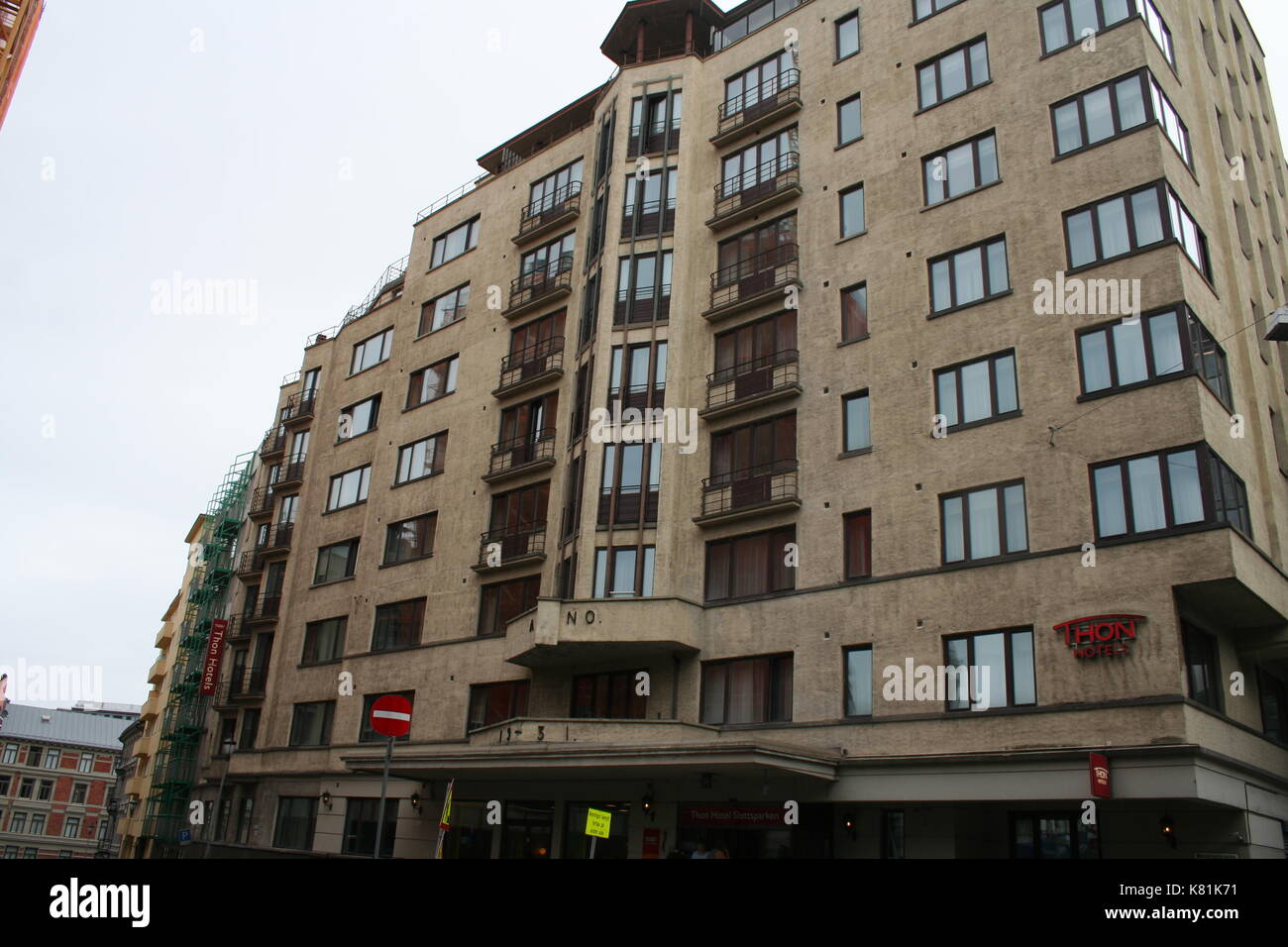 Oslo architcture (aus einer Serie von 24 Bildern) Stockfoto