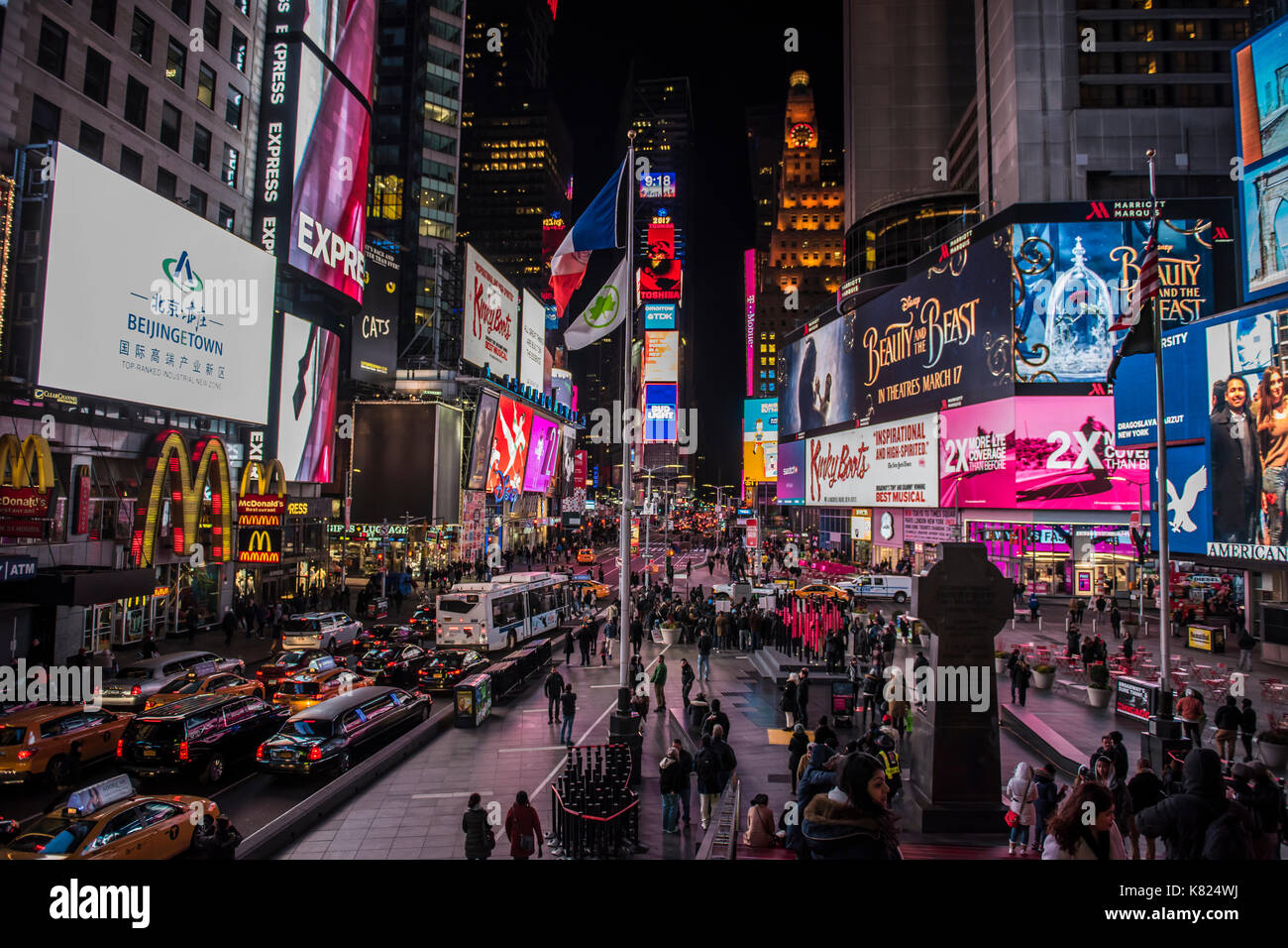 Broadway, New York City Stockfoto