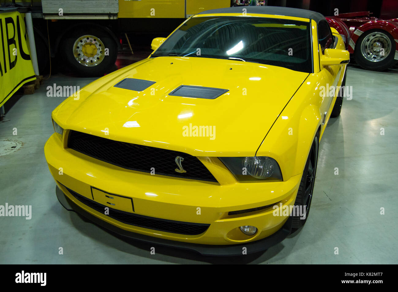 Ford Mustang GT??? Oslo Motor Show 2016 Stockfoto