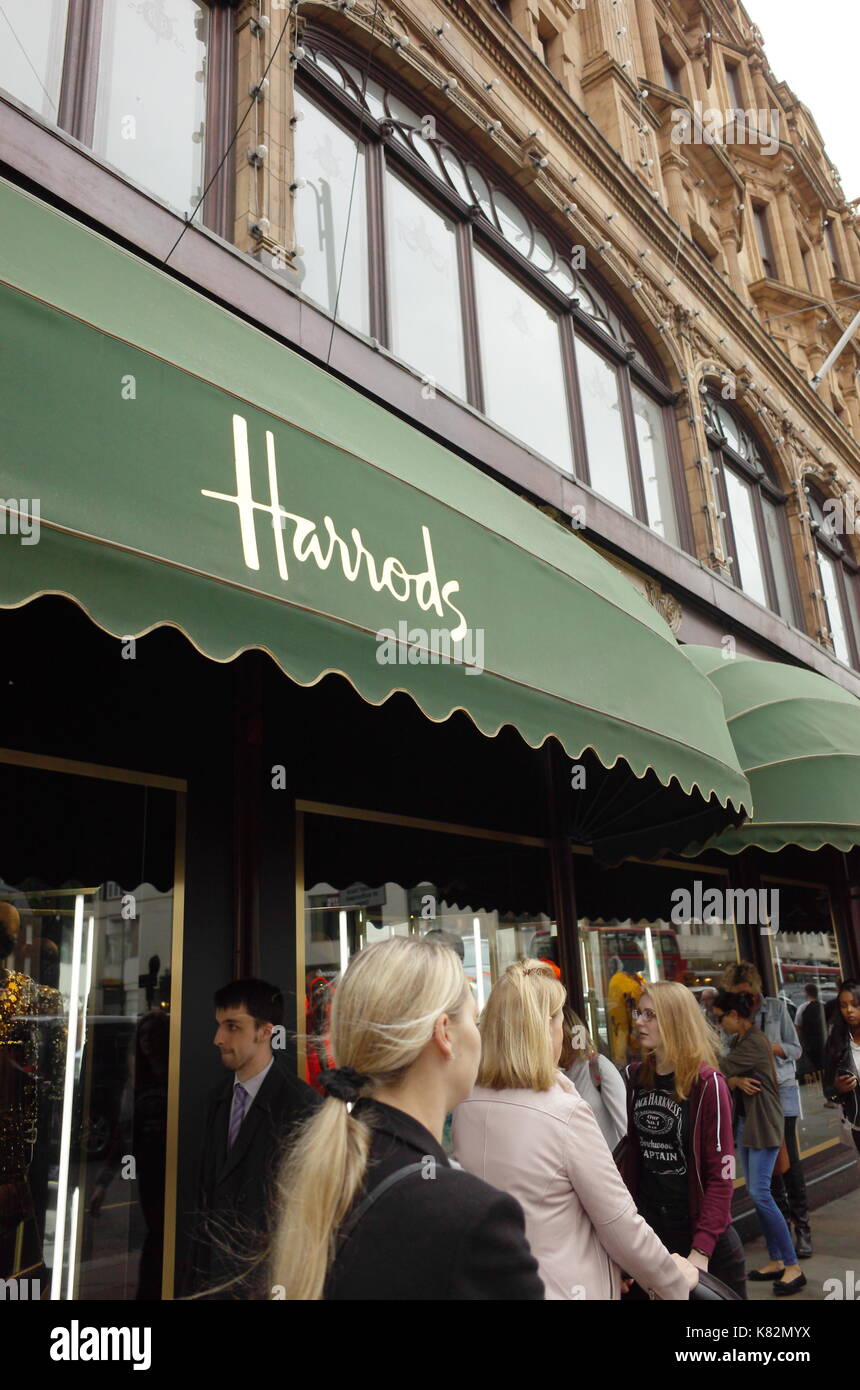 Kaufhaus Harrods in London, England, Großbritannien Stockfoto