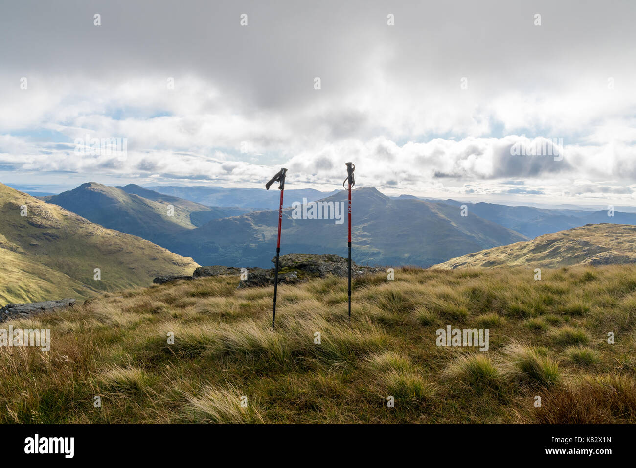 Beinn Ime Munro in den Arrochar Alps - Schottland Stockfoto