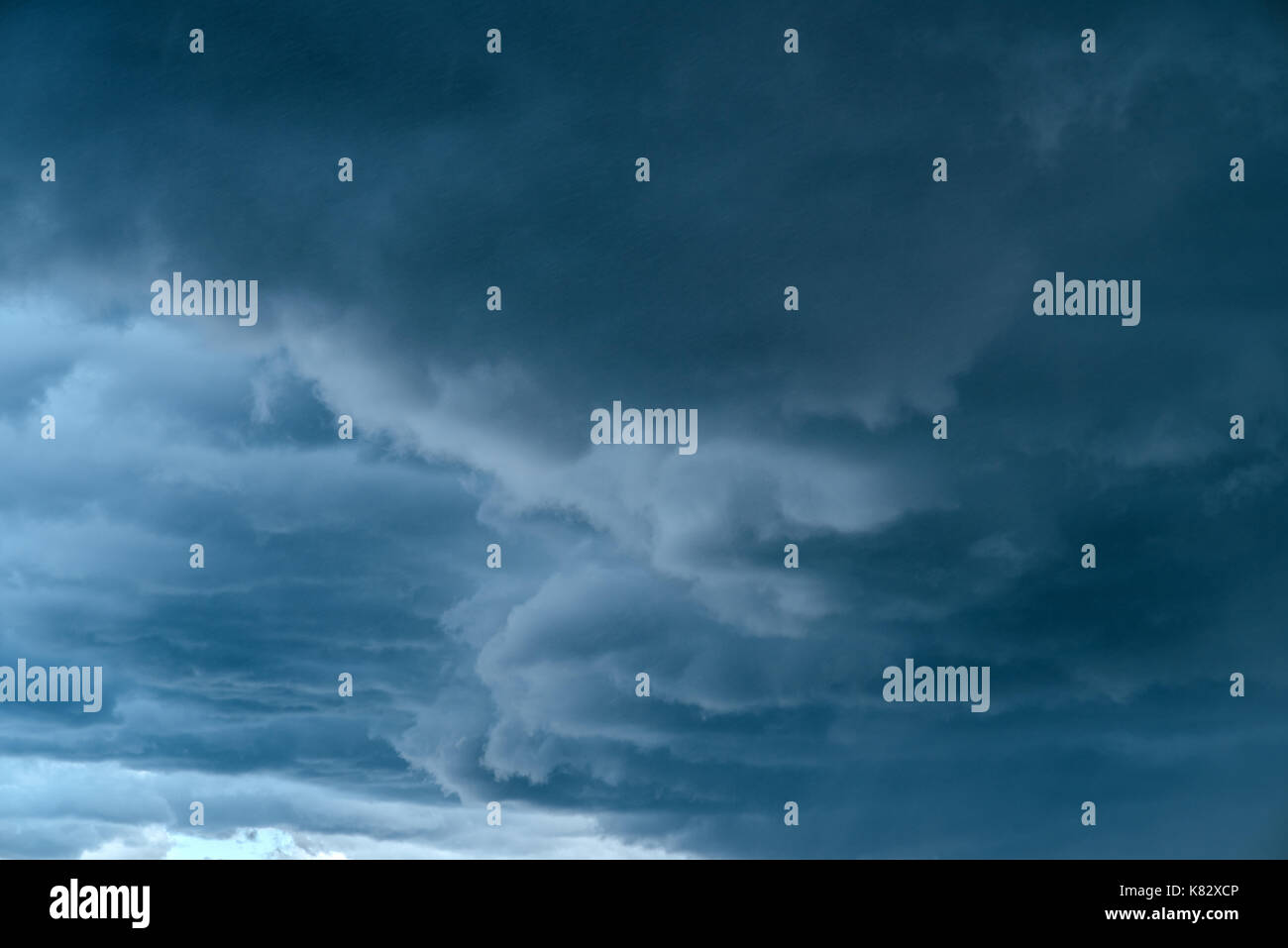 Hurricane Sky Sturm Wetter Stockfoto