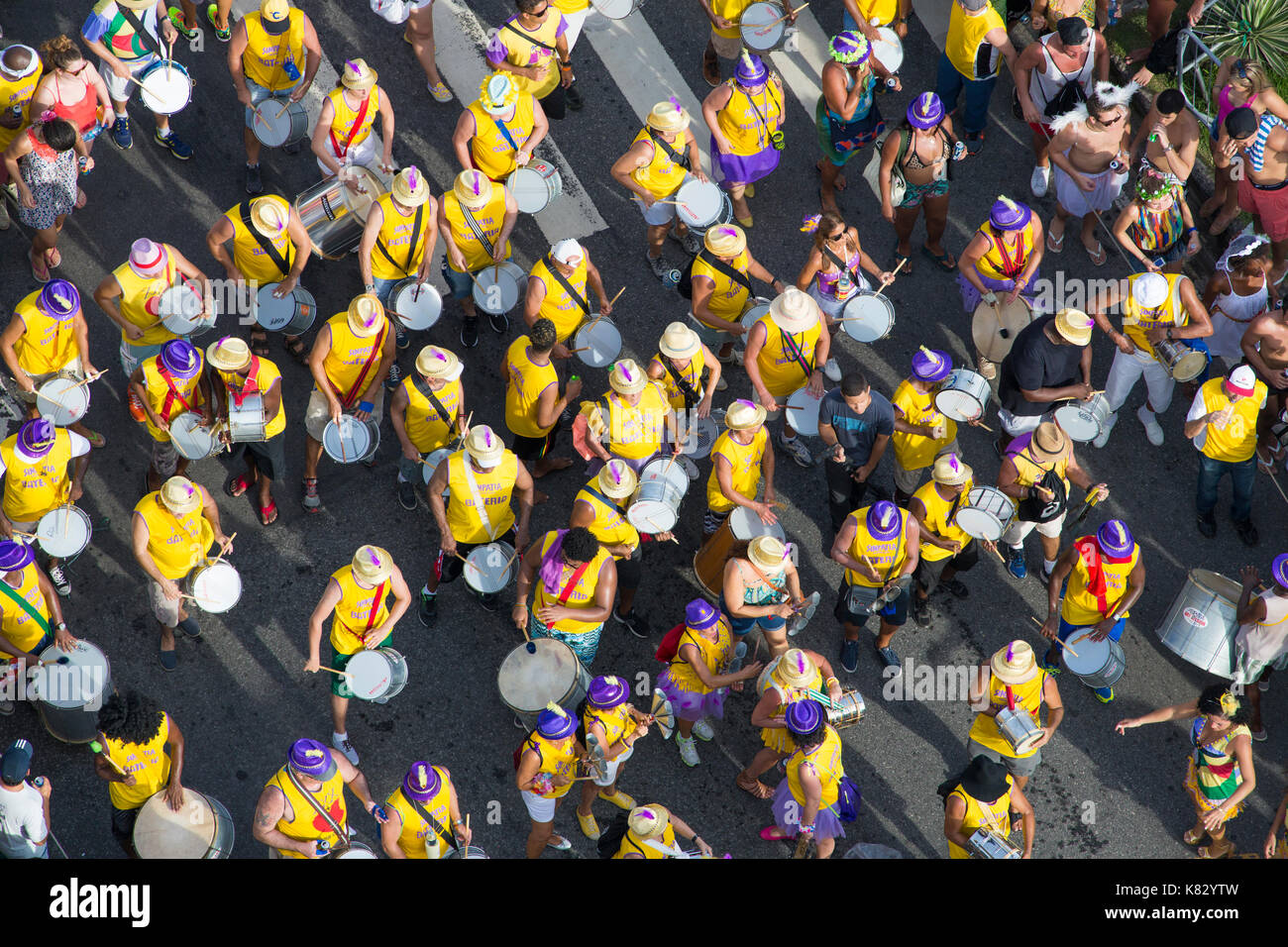 Ipanema Beach, Street Karneval, Rio de Janeiro, Brasilien, Südamerika Stockfoto