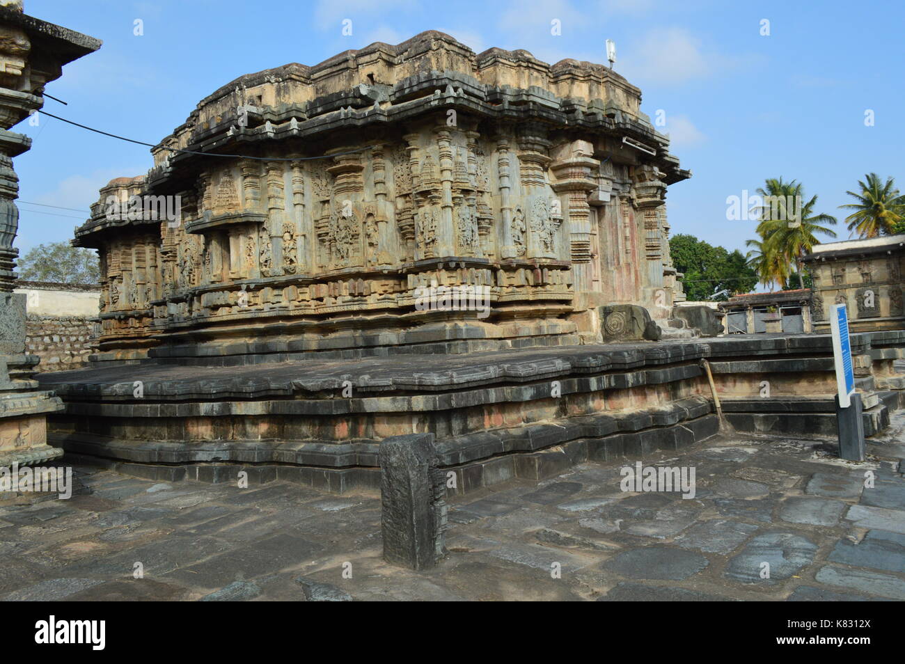 Hoysala: Chennakesava Tempel Belur Stockfoto