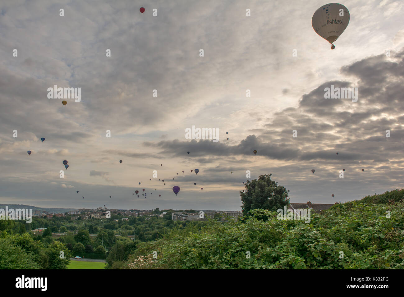 Bristol Balloon Fiesta Stockfoto