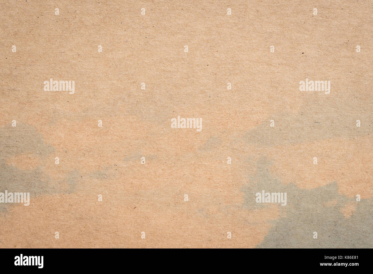 Altes Papier Textur Hintergrund, braune Blatt Papier. Stockfoto