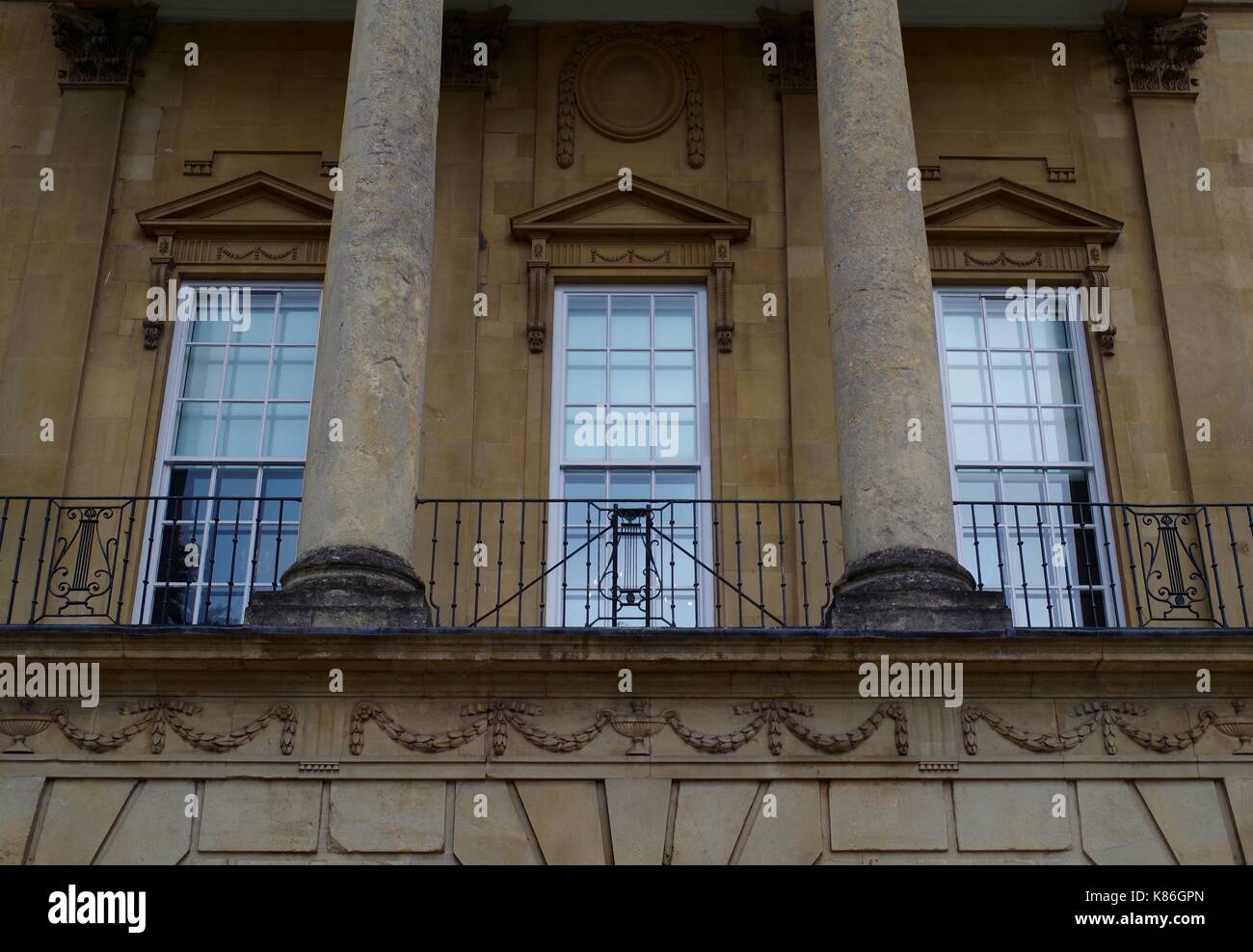 Die Holburne Museum. Stadt Bath, Somerset, UK. August, 2017. Stockfoto