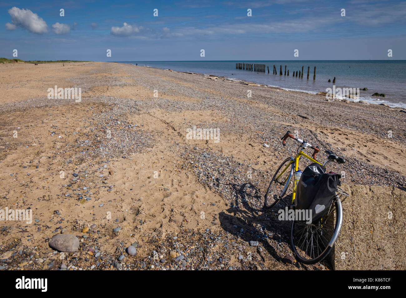 Cycle tour verschmähen, East Yorkshire, Großbritannien. Stockfoto
