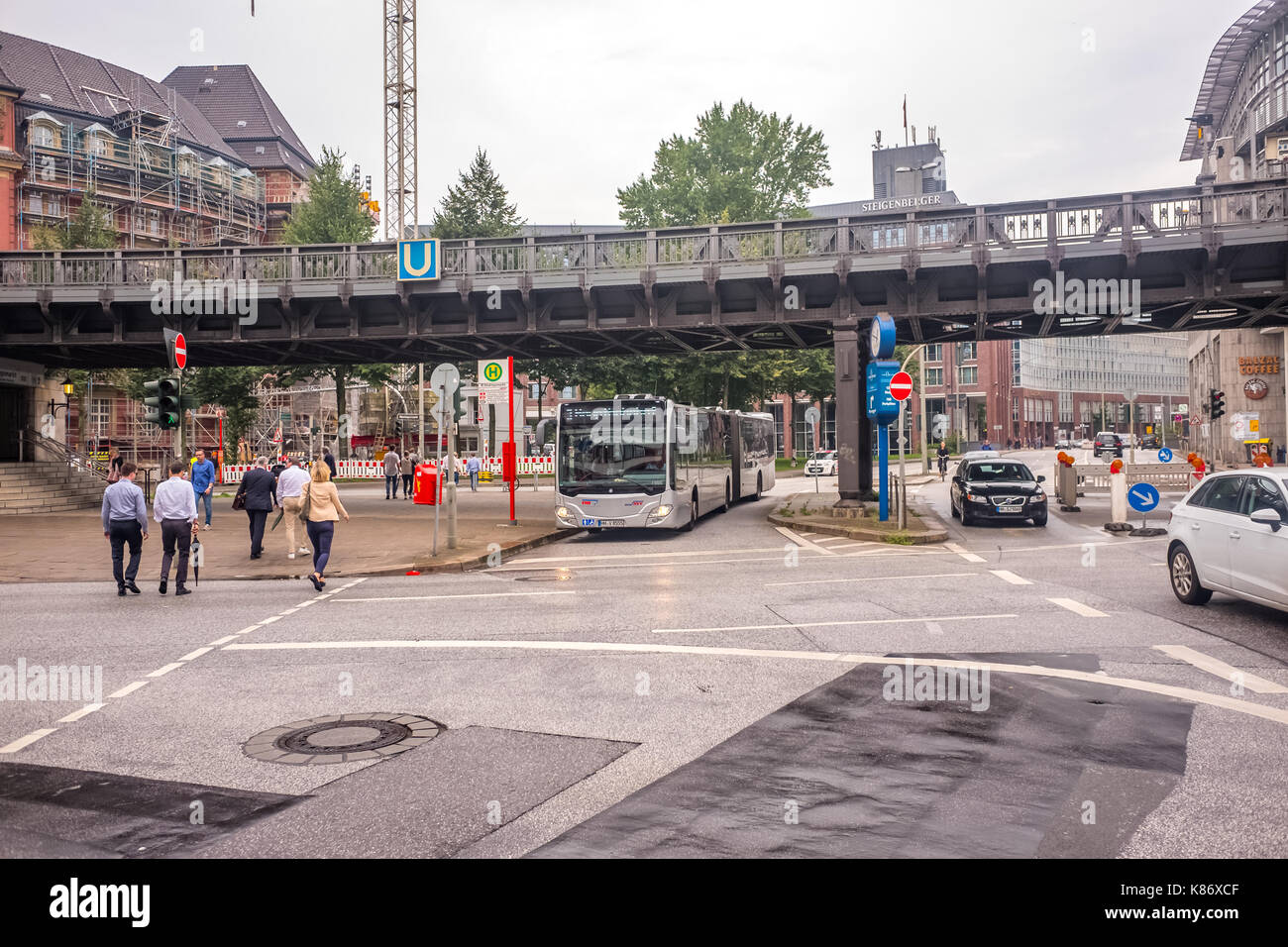 Hamburg City Deutschland Stockfoto