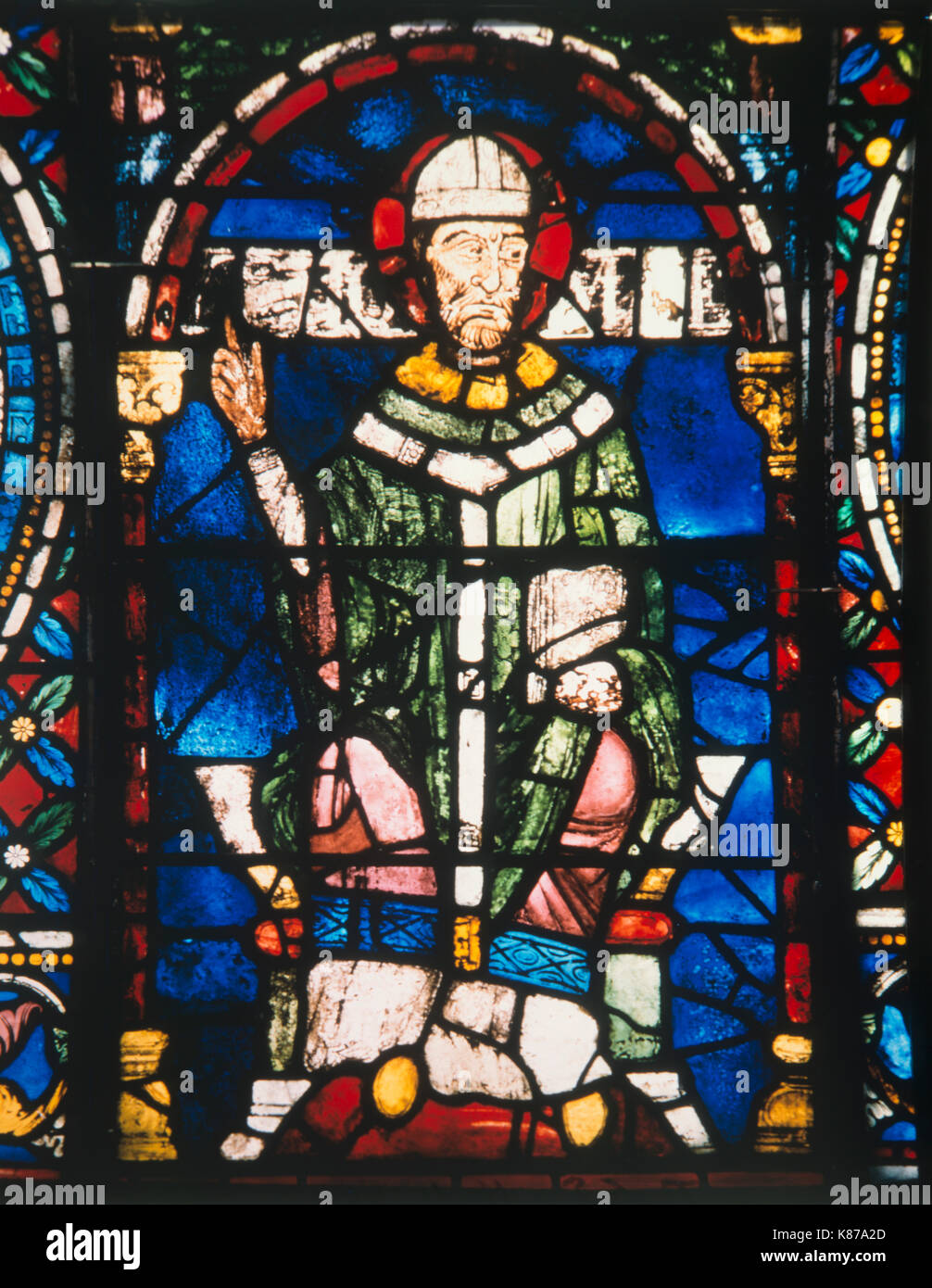 Der heilige Thomas Becket - 1280 Stockfoto