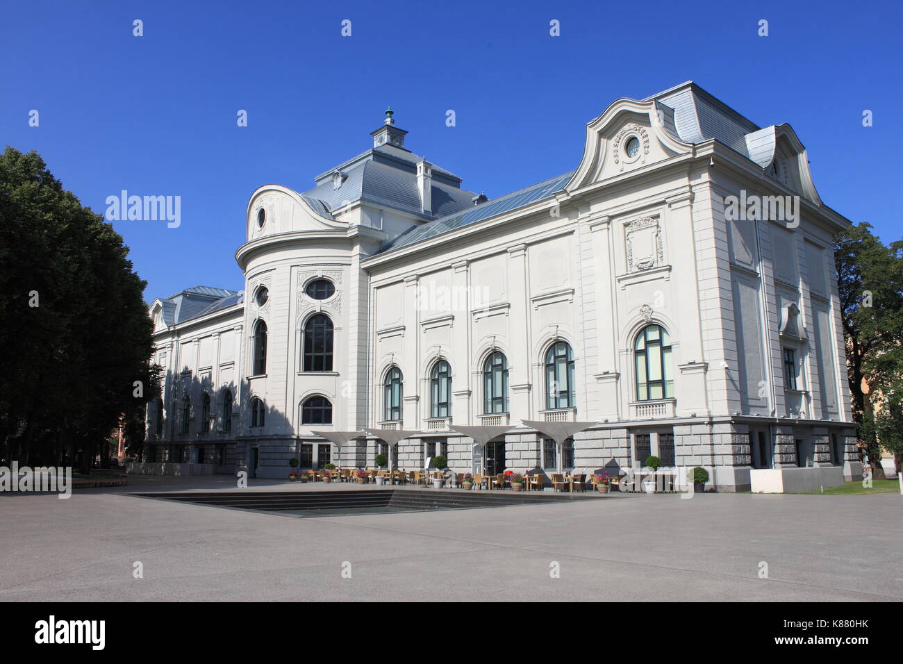 Latvian National Museum der Kunst in Riga, Lettland Stockfoto