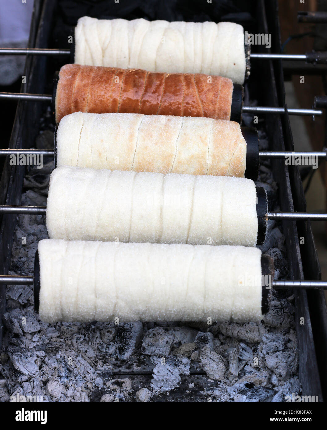 Süße Schornstein Kuchen Dessert Stockfoto