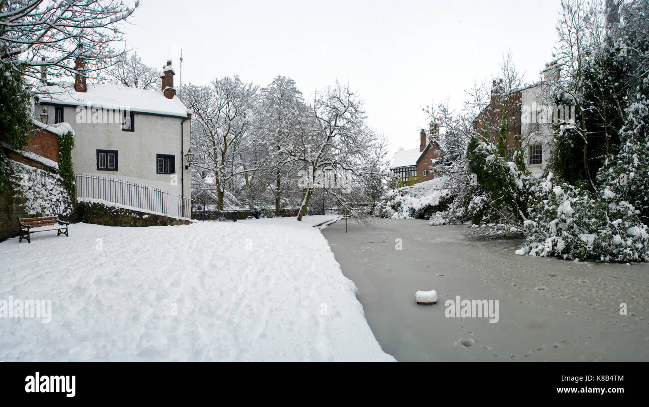 Die Delph, Worsley, Manchester Stockfoto