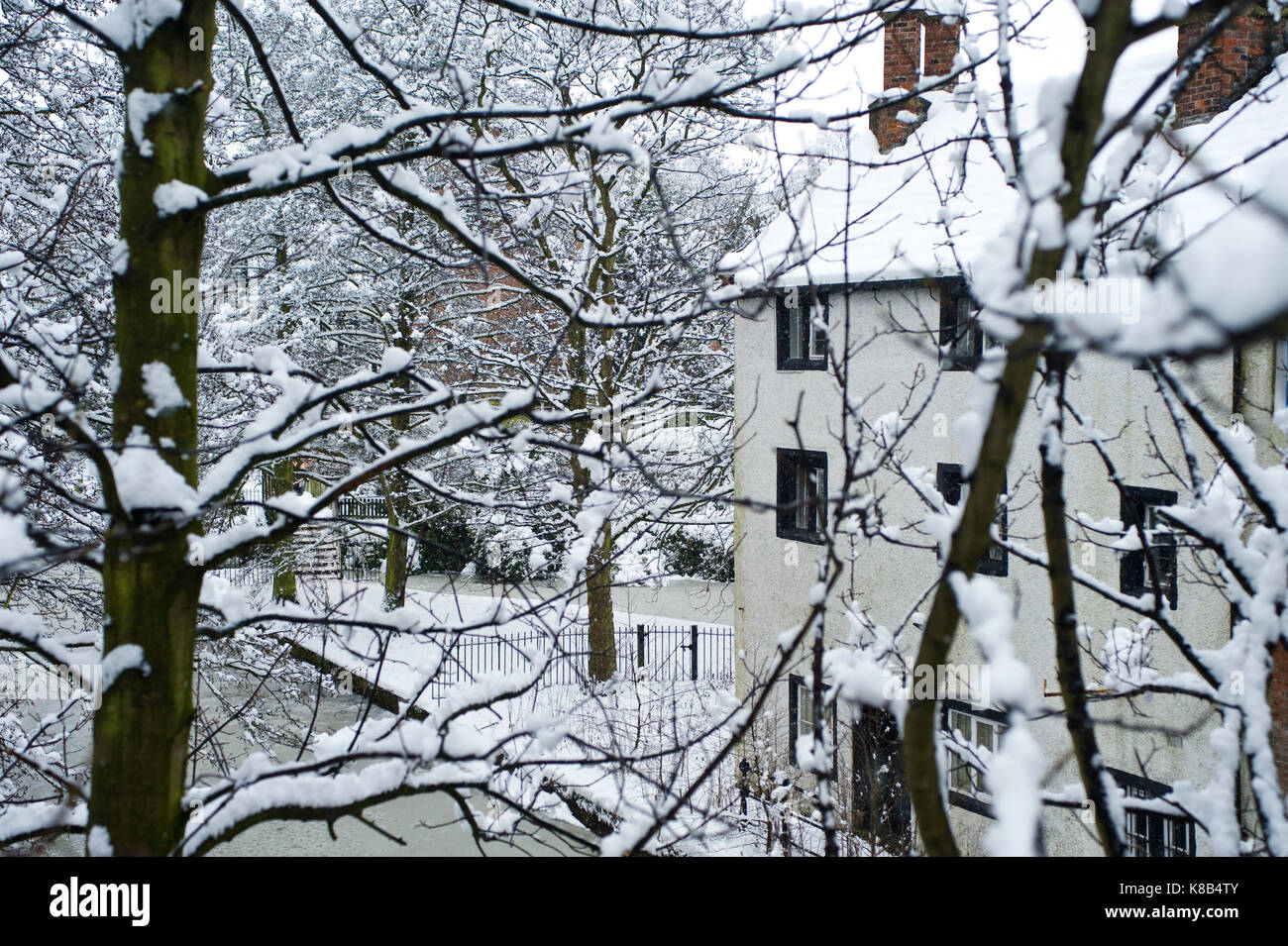 Die Delph, Worsley, Manchester Stockfoto