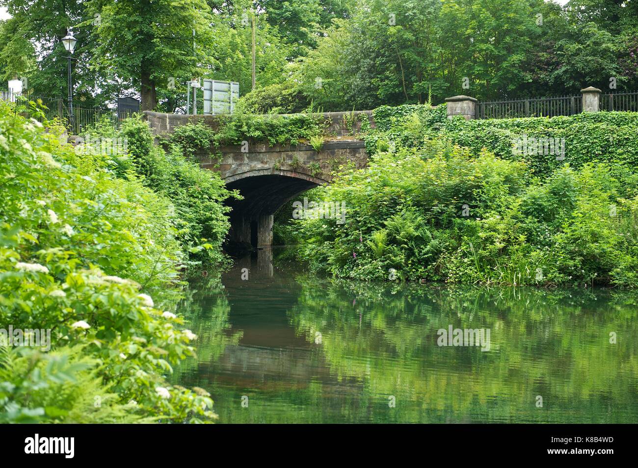 Die Delph, Worsley, Manchester Stockfoto