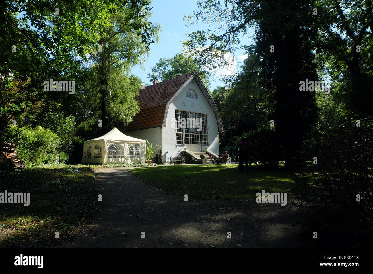 Berthold Brecht Helene Weigel - Haus in Buckow Stockfoto