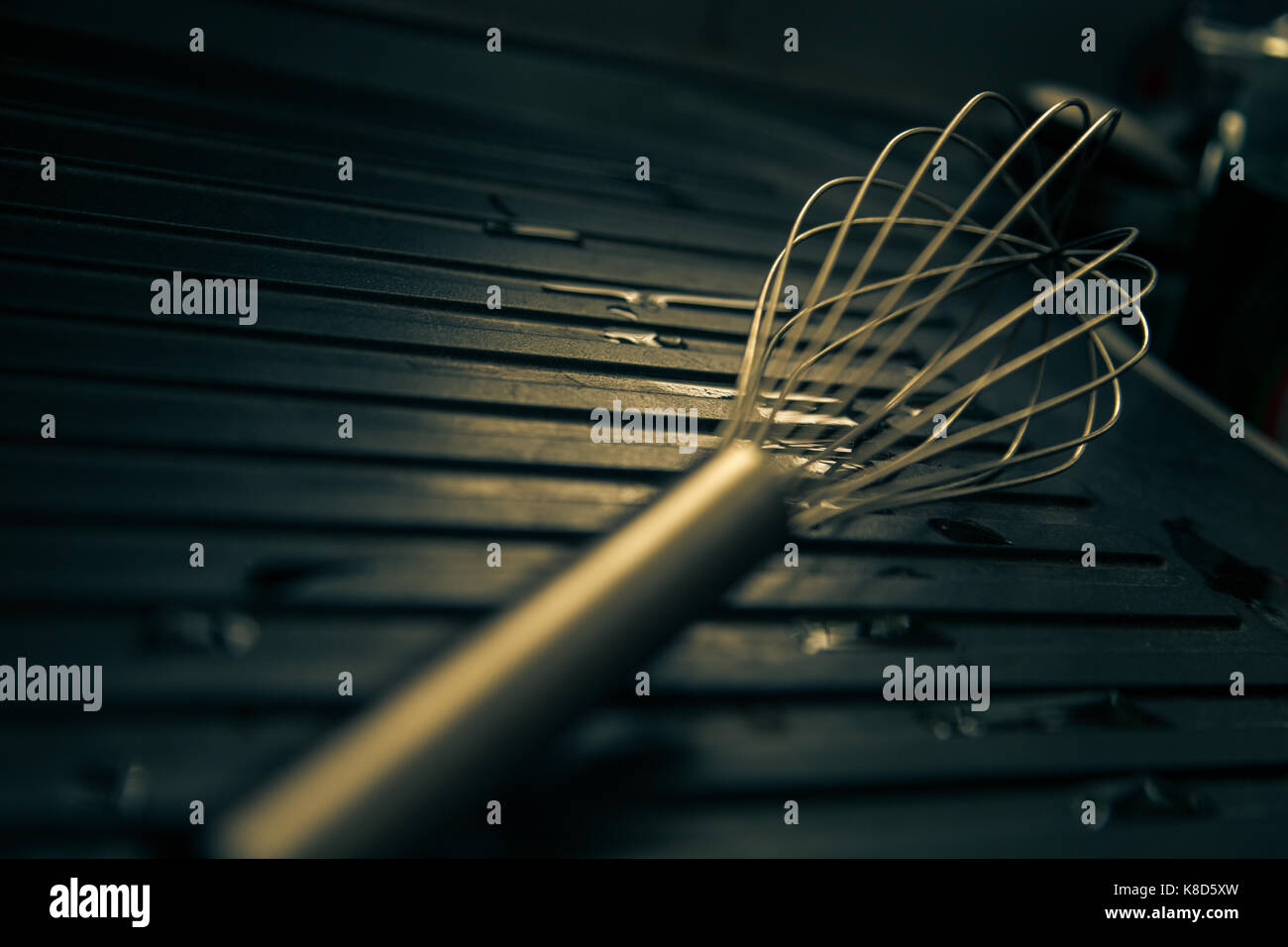 Schneebesen - Küche Stockfoto