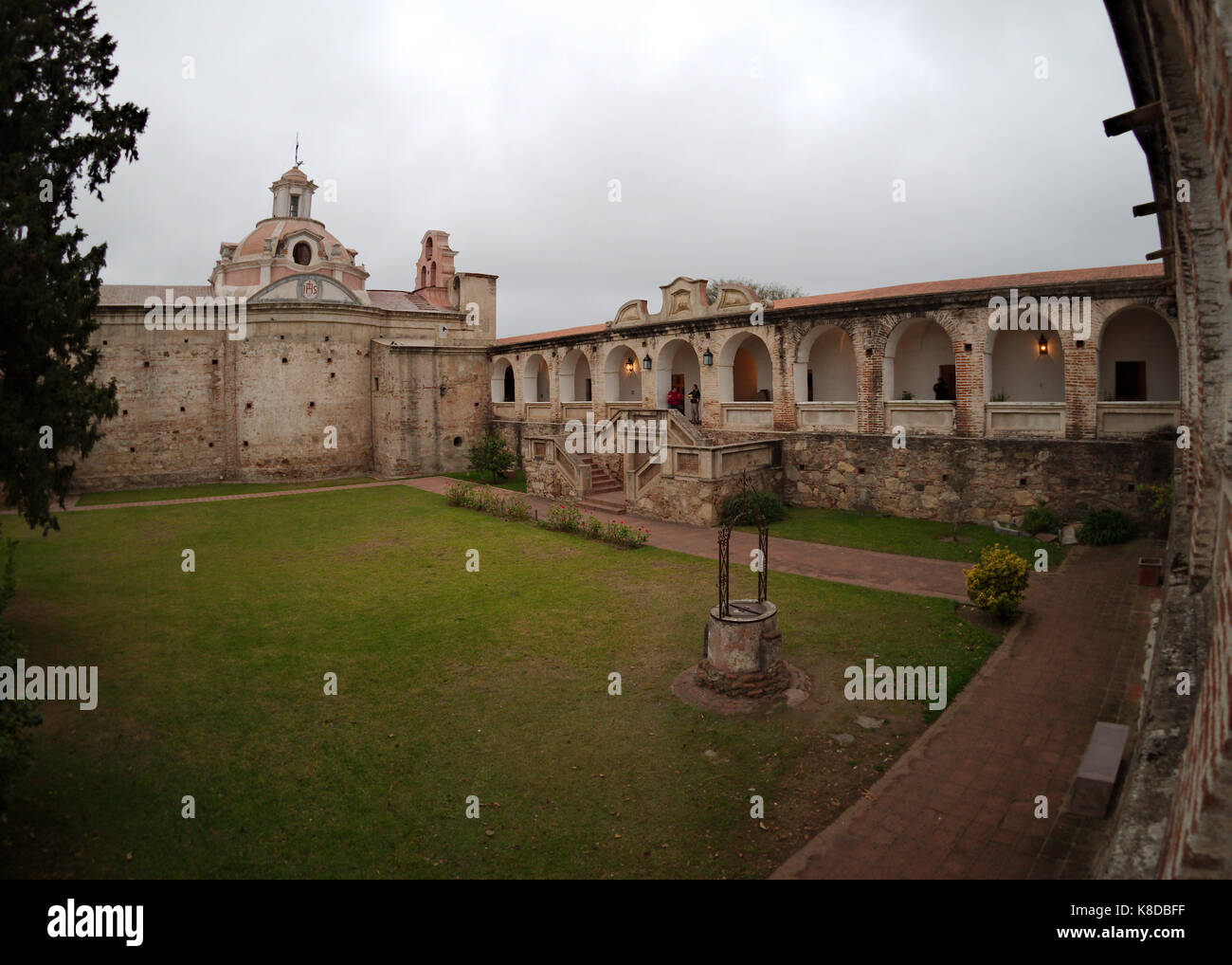 Alta Gracia, Cordoba, Argentinien - 2107: Nationalmuseum der Jesuiten Estancia und des Viceroy Liniers Hauses. Stockfoto