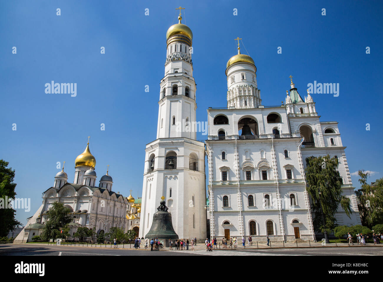 Glockenturm "Iwan der Große". Der Kreml. Moskau. Russland Stockfoto